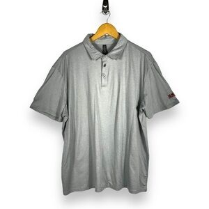 Anderson Ord Scopes Performance Golf Polo Shirt, Light Grey, Size XL